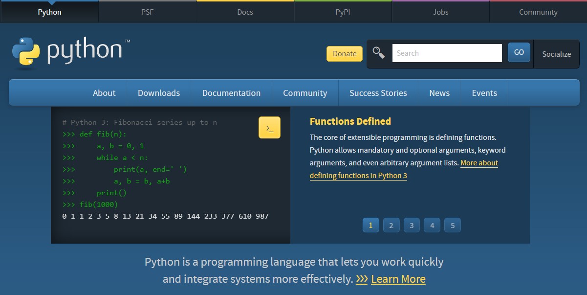 python book image